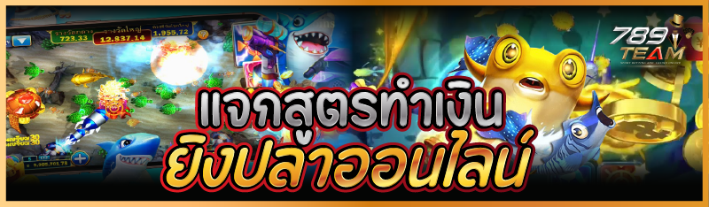 แจกสูตรทำเงิน ยิงปลาออนไลน์